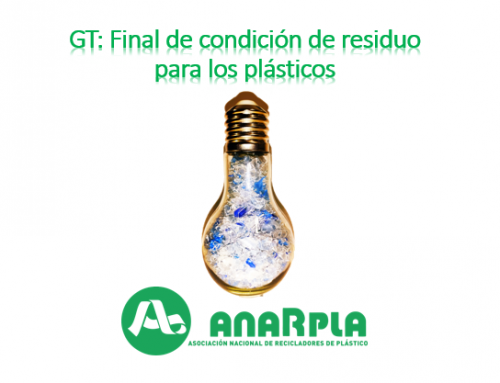 ANARPLA crea un grupo de trabajo para abordar el fin de condición de residuo de los plásticos